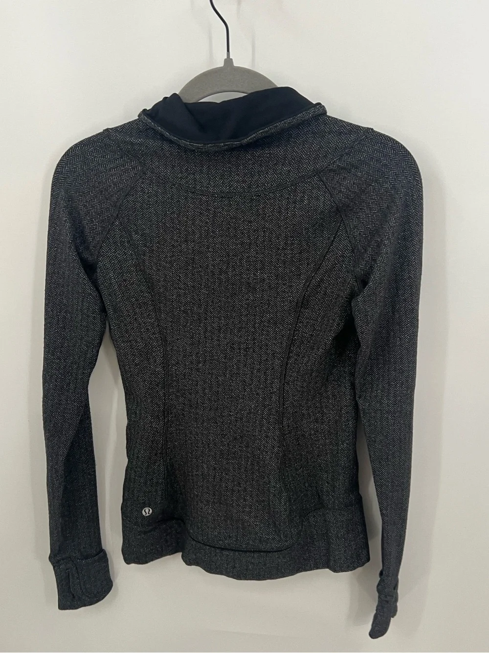 lululemon athletica Think Fast Zip Pullover heathered herringbone